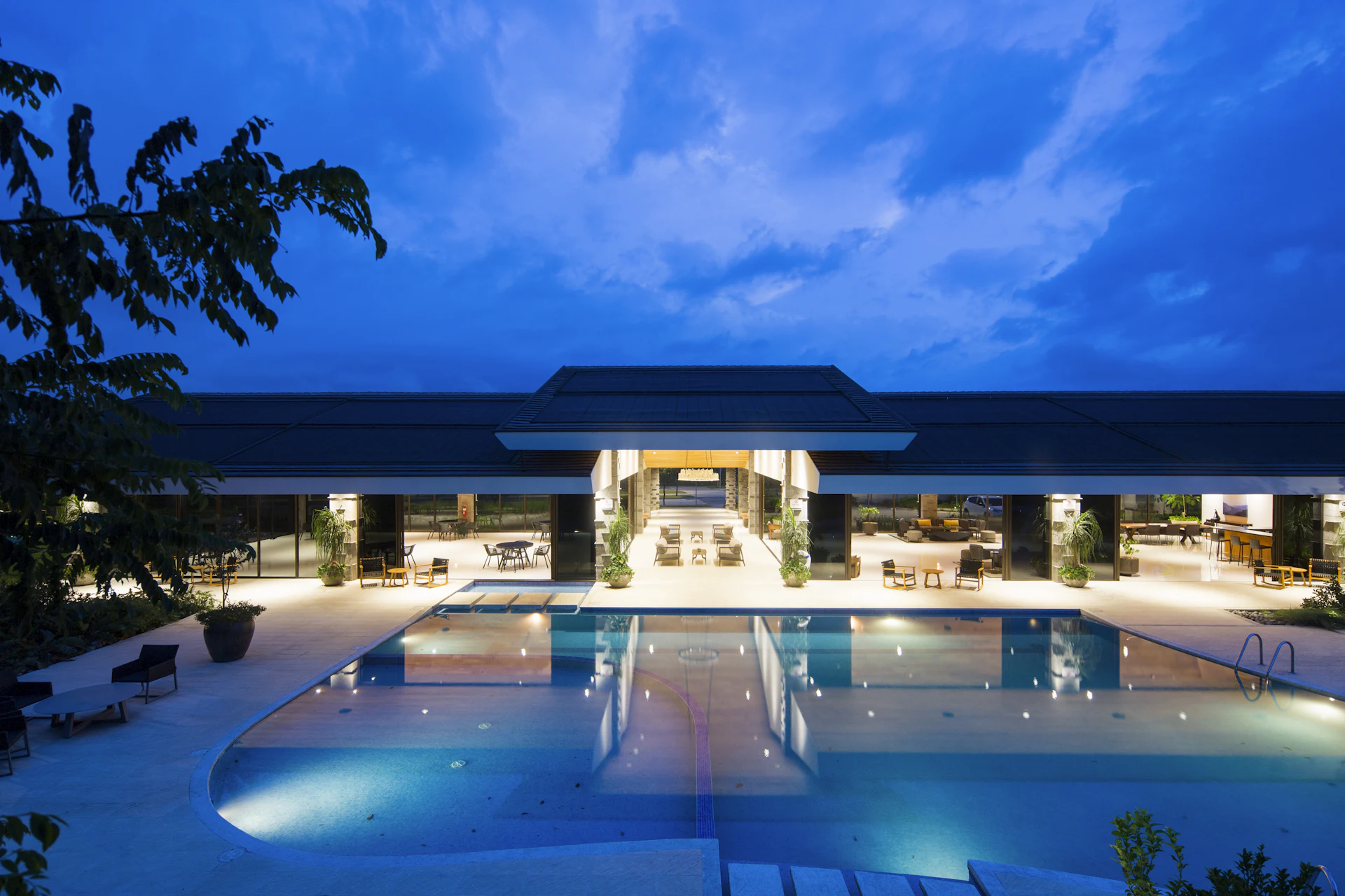 Luxury Hotel Lobby